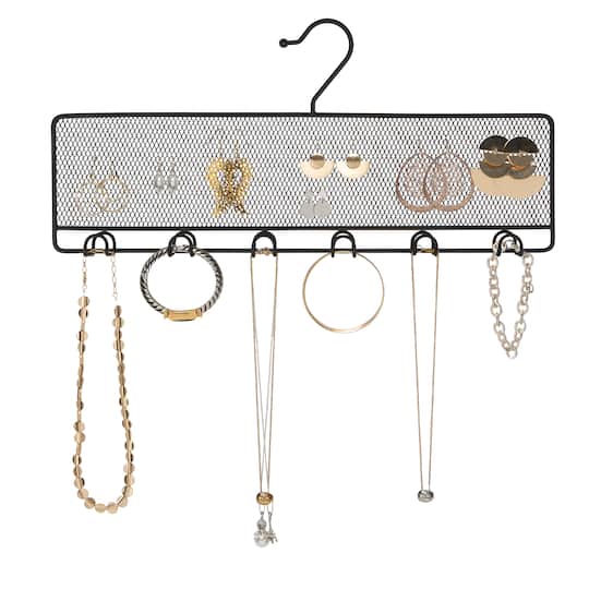 Jewellery Hanger For Necklaces Simplify 12 Hook Jewelry Storage